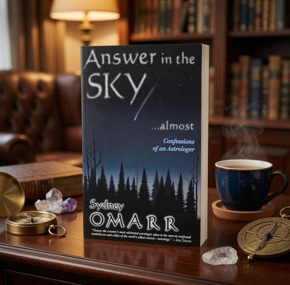 Answer in the Sky Almost Confessions of an Astrologer Sydney Omarr Paperback VG